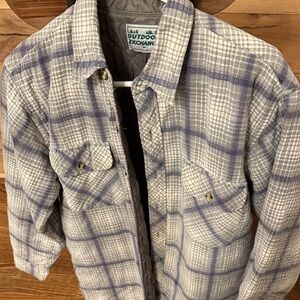 Plaid Button-Up Shirt